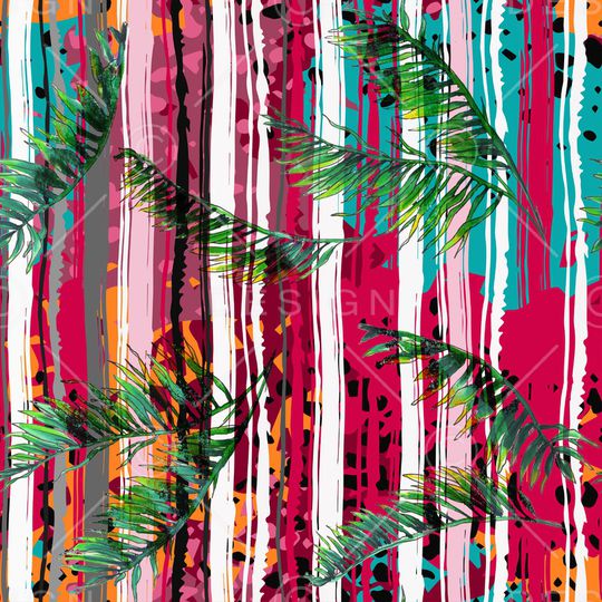 植物印花华亿平台图片