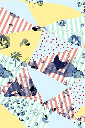 清爽底花卉印花华亿平台图片