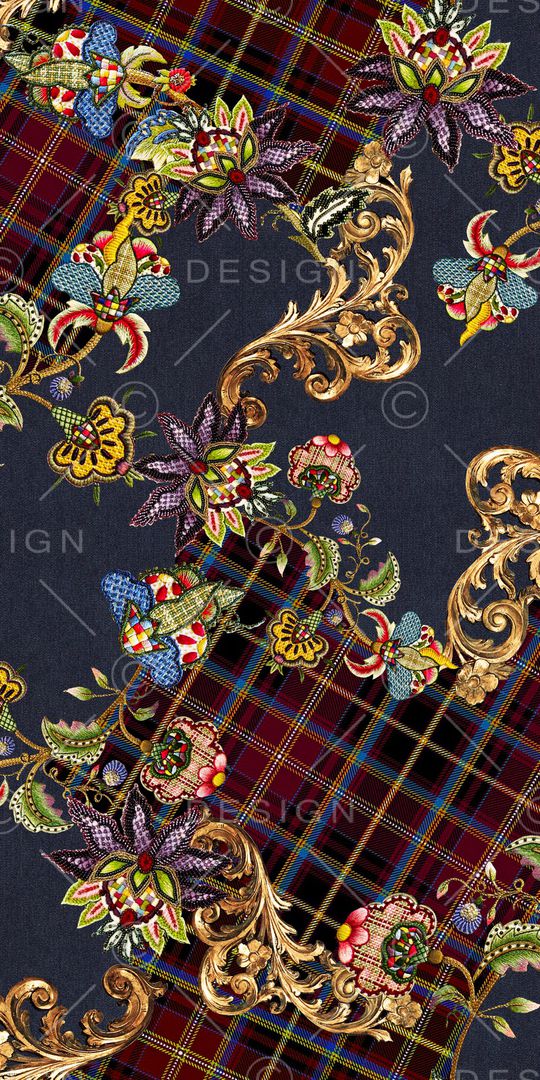 混合拼接印花华亿平台图片