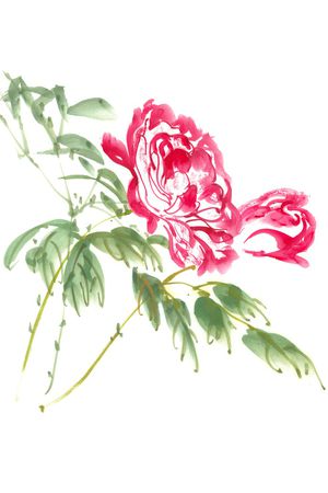 手绘印花华亿平台图片