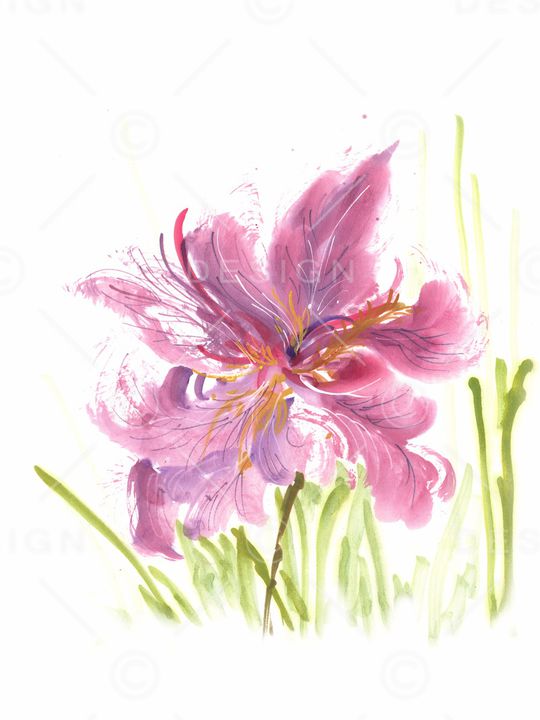 手绘印花华亿平台图片