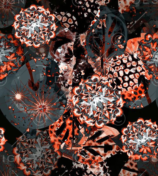 几何印花华亿平台图片