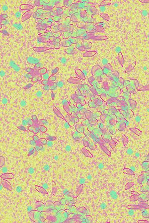 手绘印花华亿平台图片