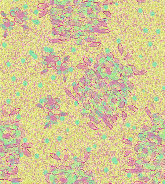 手绘印花华亿平台图片