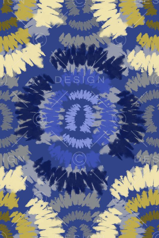 抽象花卉印花华亿平台图片