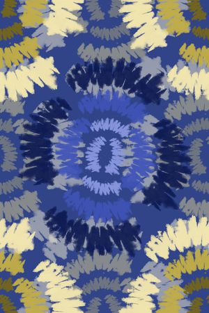 抽象花卉印花华亿平台图片