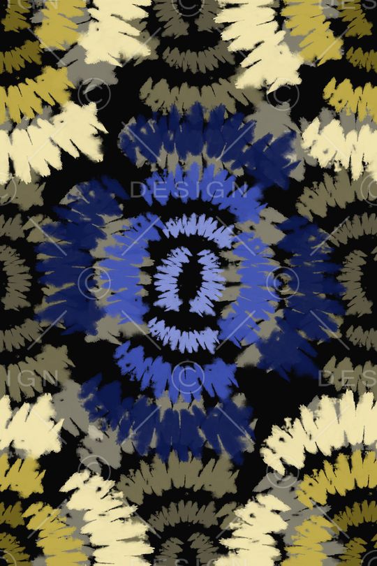 抽象花卉印花华亿平台图片