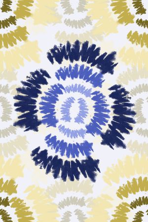 抽象花卉印花华亿平台图片