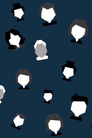 几何印花华亿平台图片