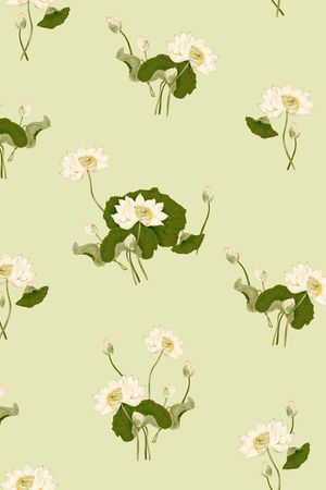 荷花印花华亿平台图片