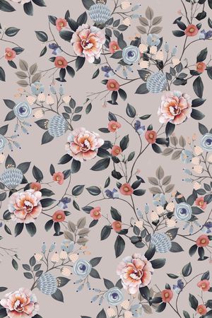 真丝旗袍华亿平台印花华亿平台图片