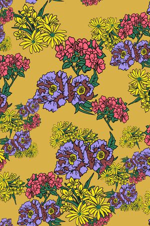 春夏华亿平台印花华亿平台图片