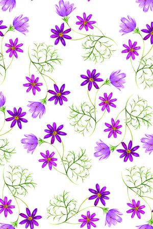 小碎花印花华亿平台图片