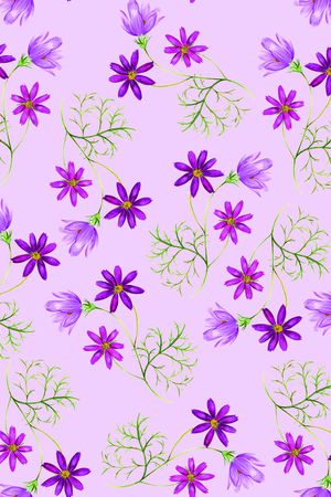 小碎花印花华亿平台图片