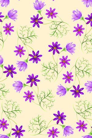 小碎花印花华亿平台图片