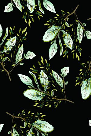 抽象花卉印花华亿平台图片