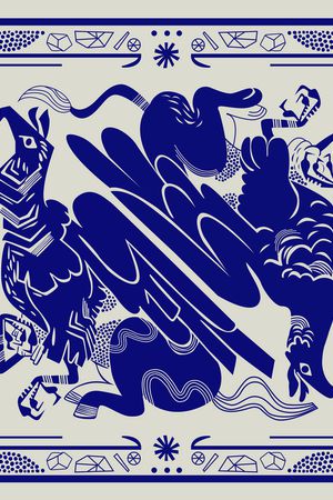 动物印花华亿平台图片