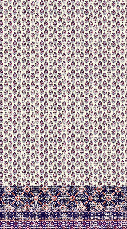 波西米亚印花华亿平台图片