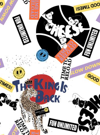 字母印花华亿平台图片