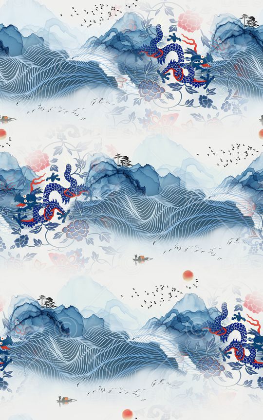 国画印花华亿平台图片