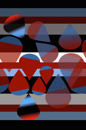 几何印花华亿平台图片