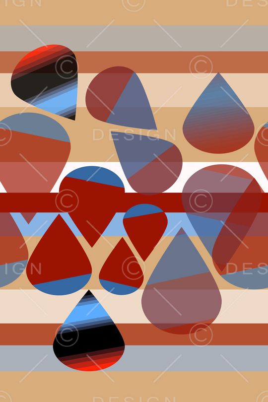 几何印花华亿平台图片