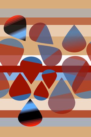 几何印花华亿平台图片