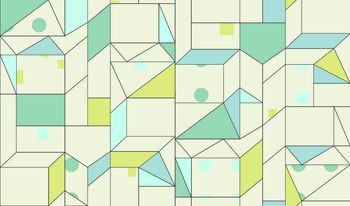 1215701-几何图形蓝