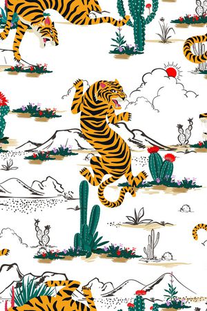 线条画印花华亿平台图片