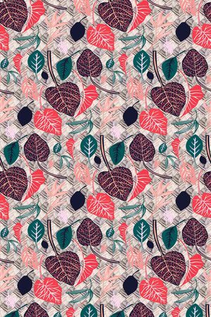 几何印花华亿平台图片