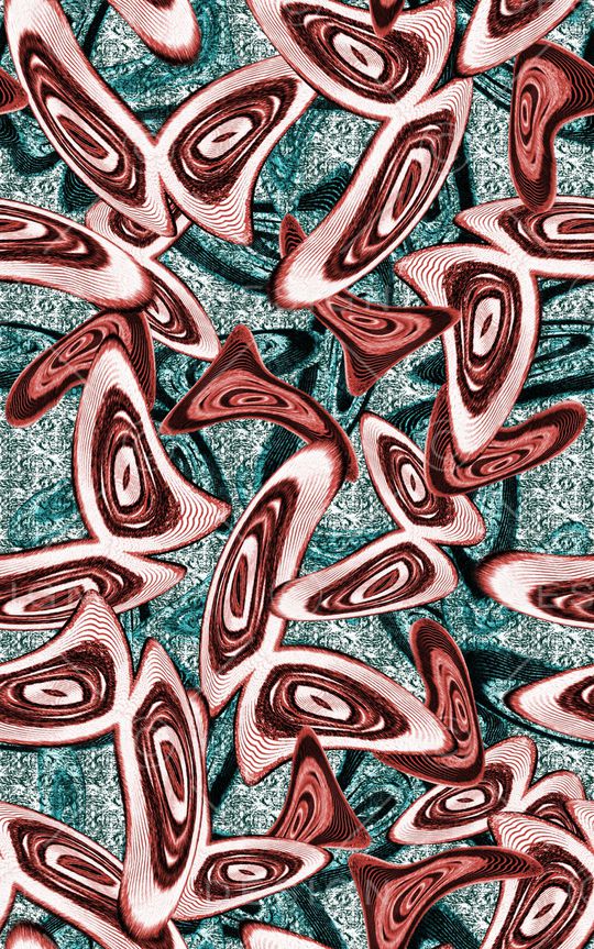 几何印花华亿平台图片