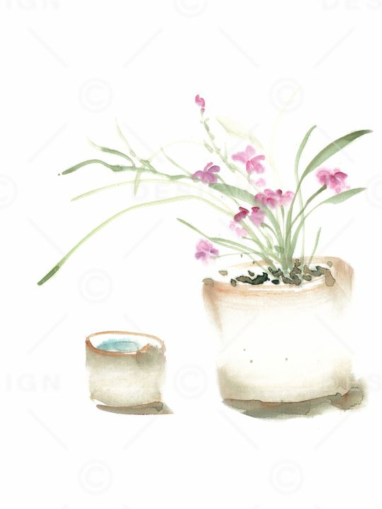 手绘印花华亿平台图片