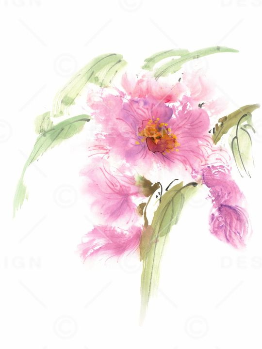 手绘印花华亿平台图片