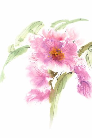 手绘印花华亿平台图片