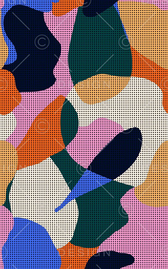 波点印花华亿平台图片