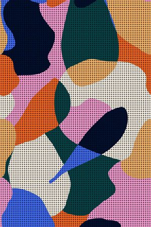 波点印花华亿平台图片