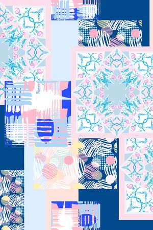 几何印花华亿平台图片