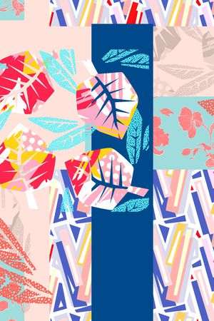 几何印花华亿平台图片