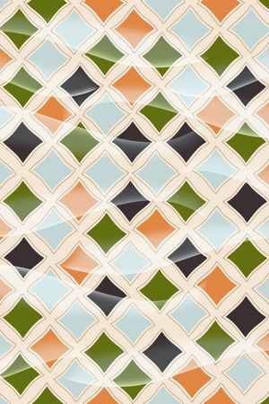 几何印花华亿平台图片