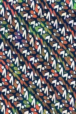 几何印花华亿平台图片