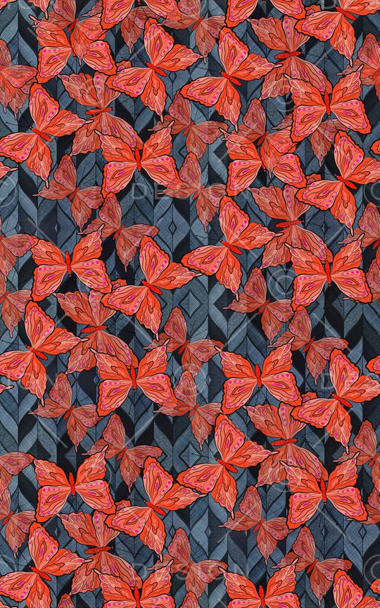 几何印花华亿平台图片