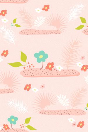 粉色印花华亿平台图片