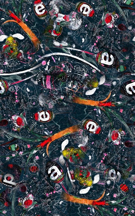 几何印花华亿平台图片