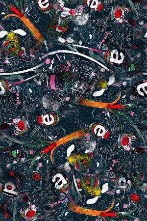 几何印花华亿平台图片