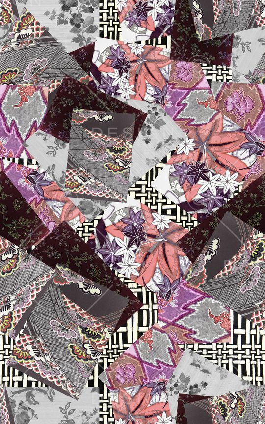 几何印花华亿平台图片