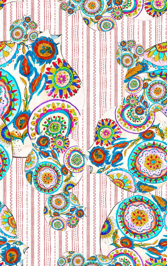 几何印花华亿平台图片