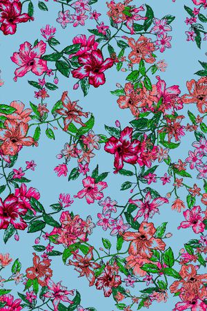 线条画印花华亿平台图片