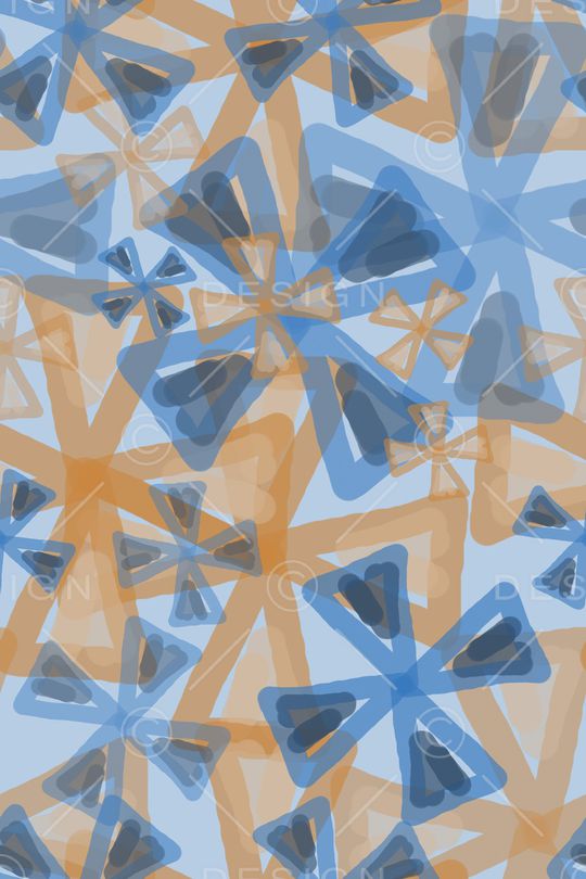 三角形印花华亿平台图片