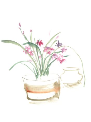 手绘印花华亿平台图片