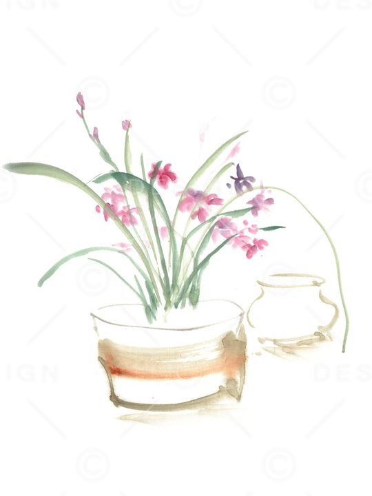 手绘印花华亿平台图片